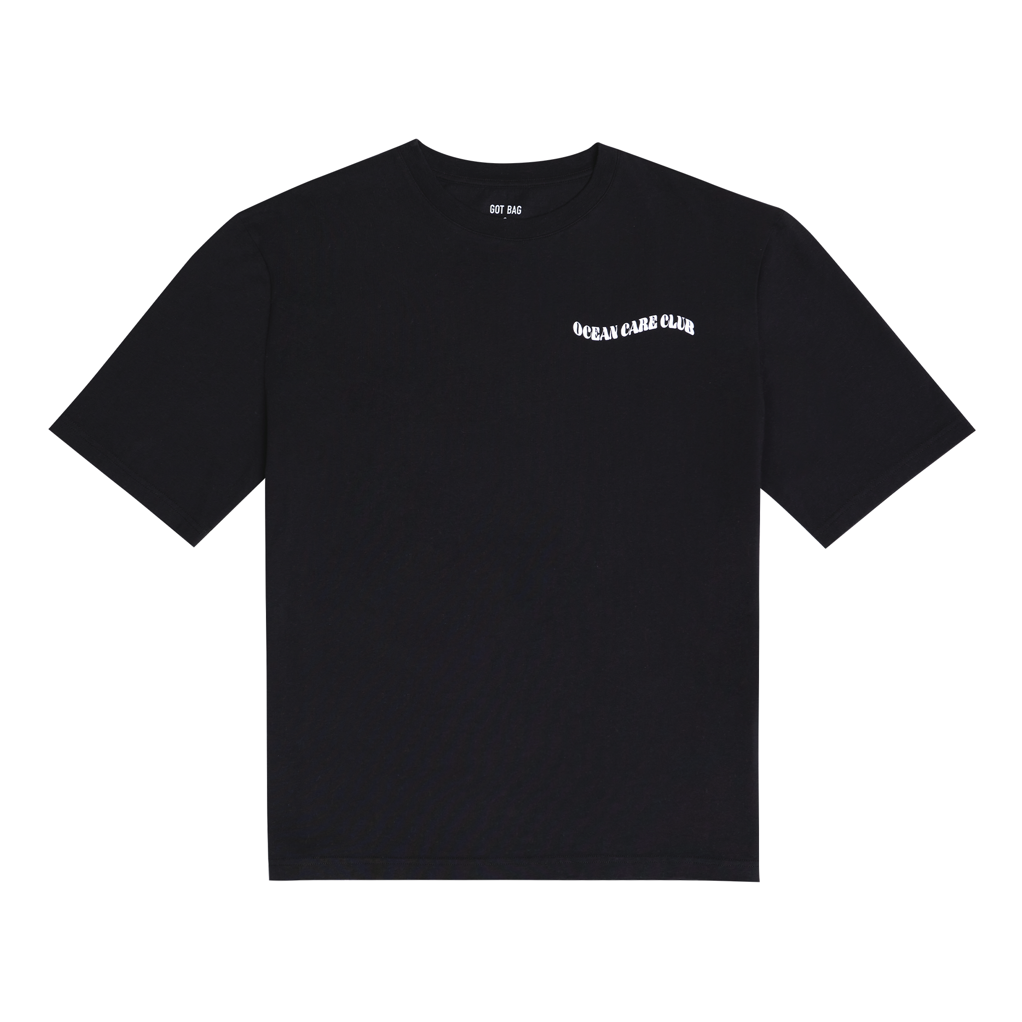 T-SHIRT BUBBLE black