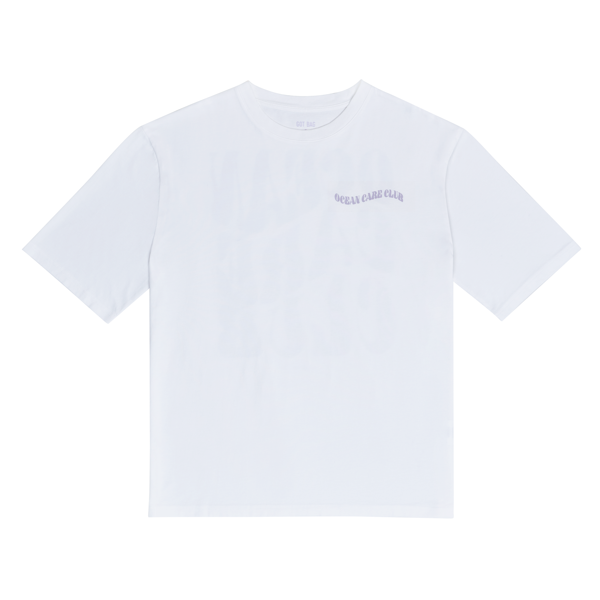 T-SHIRT BUBBLE white