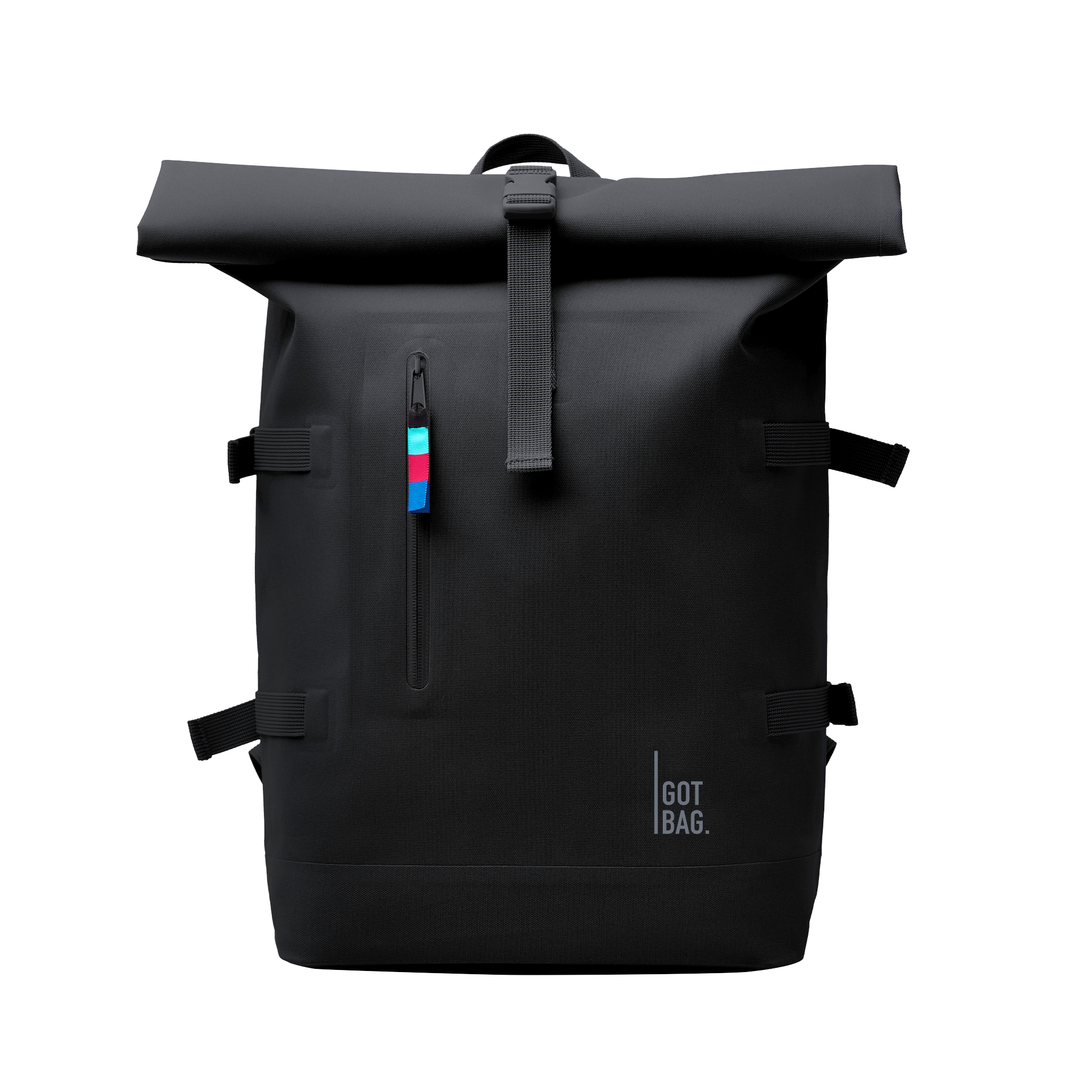 Laptop top rucksack rolltop