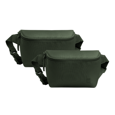 2x HIP BAG 2.0 algae monochrome