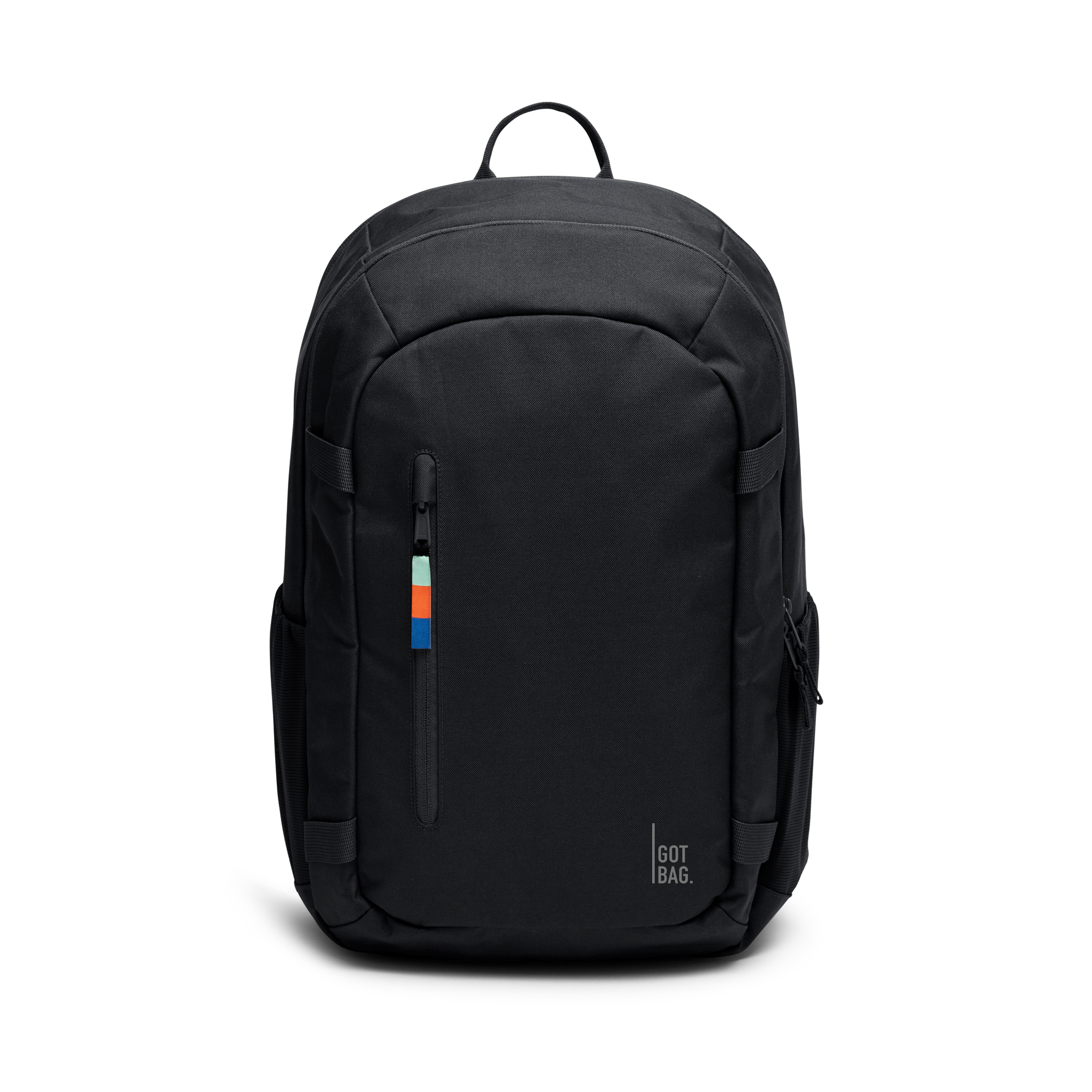 HYBRID PACK rugzak in black (Zwart) als studio-opname in vooraanzicht.