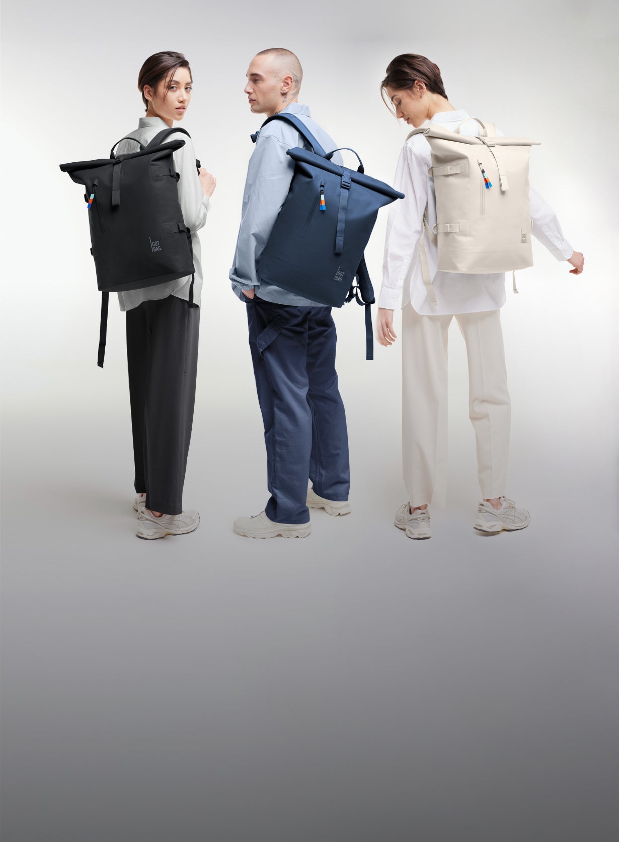 GOT BAG - World's first backpack made of recycled Ocean Impact Plastic