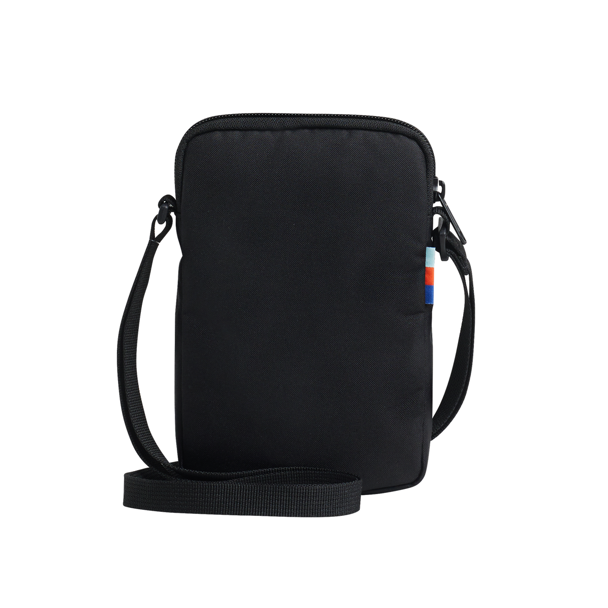 NANO BAG Tasche in black (Schwarz) als Studioaufnahme in Rückansicht.