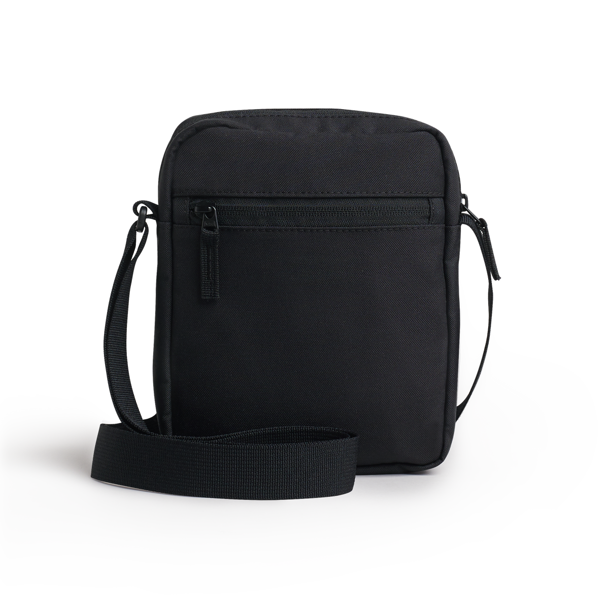 PUSHER BAG Tasche in black (Schwarz) als Studioaufnahme in Rückansicht.
