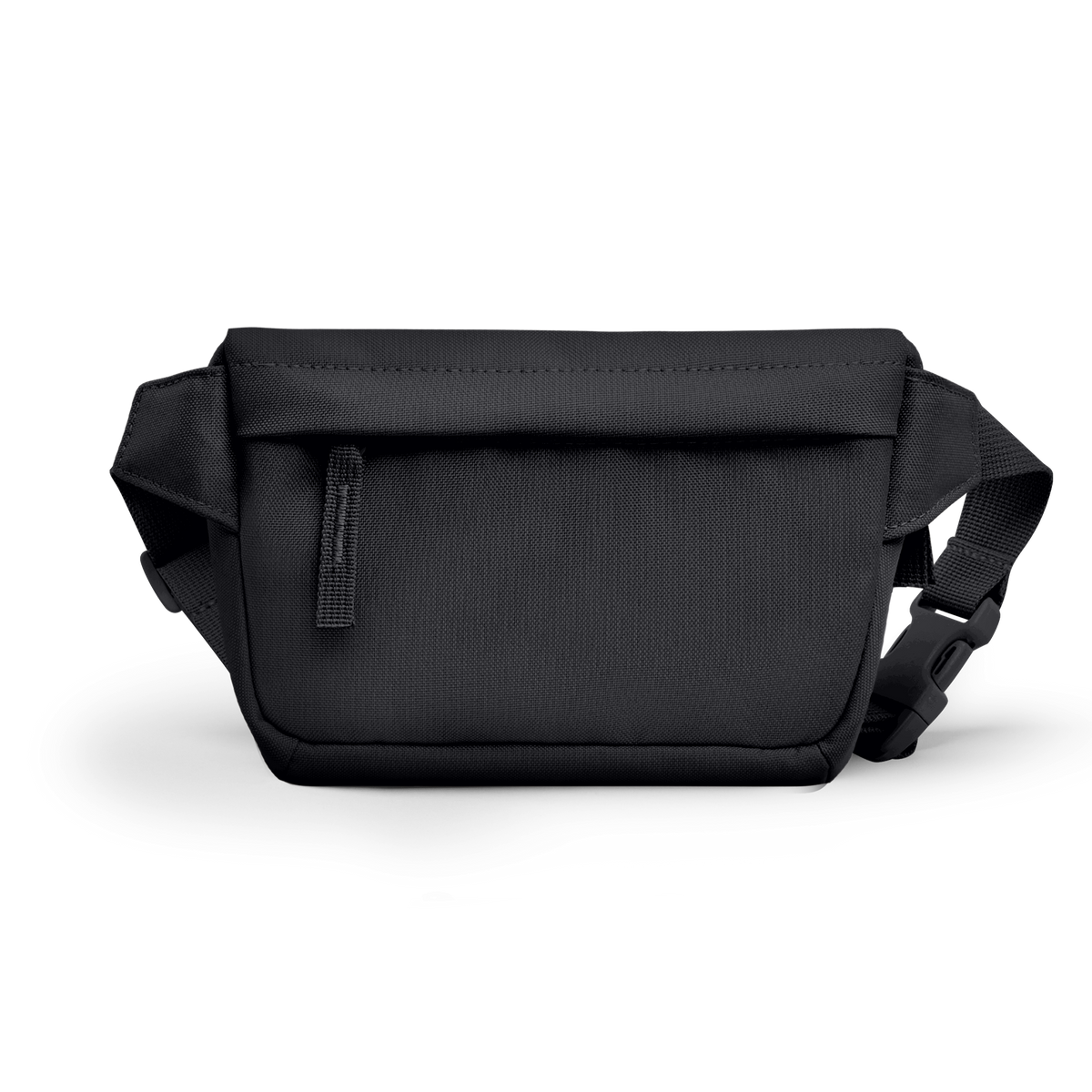HIP BAG 2.0 Tasche in black (Schwarz) als Studioaufnahme in Rückansicht.