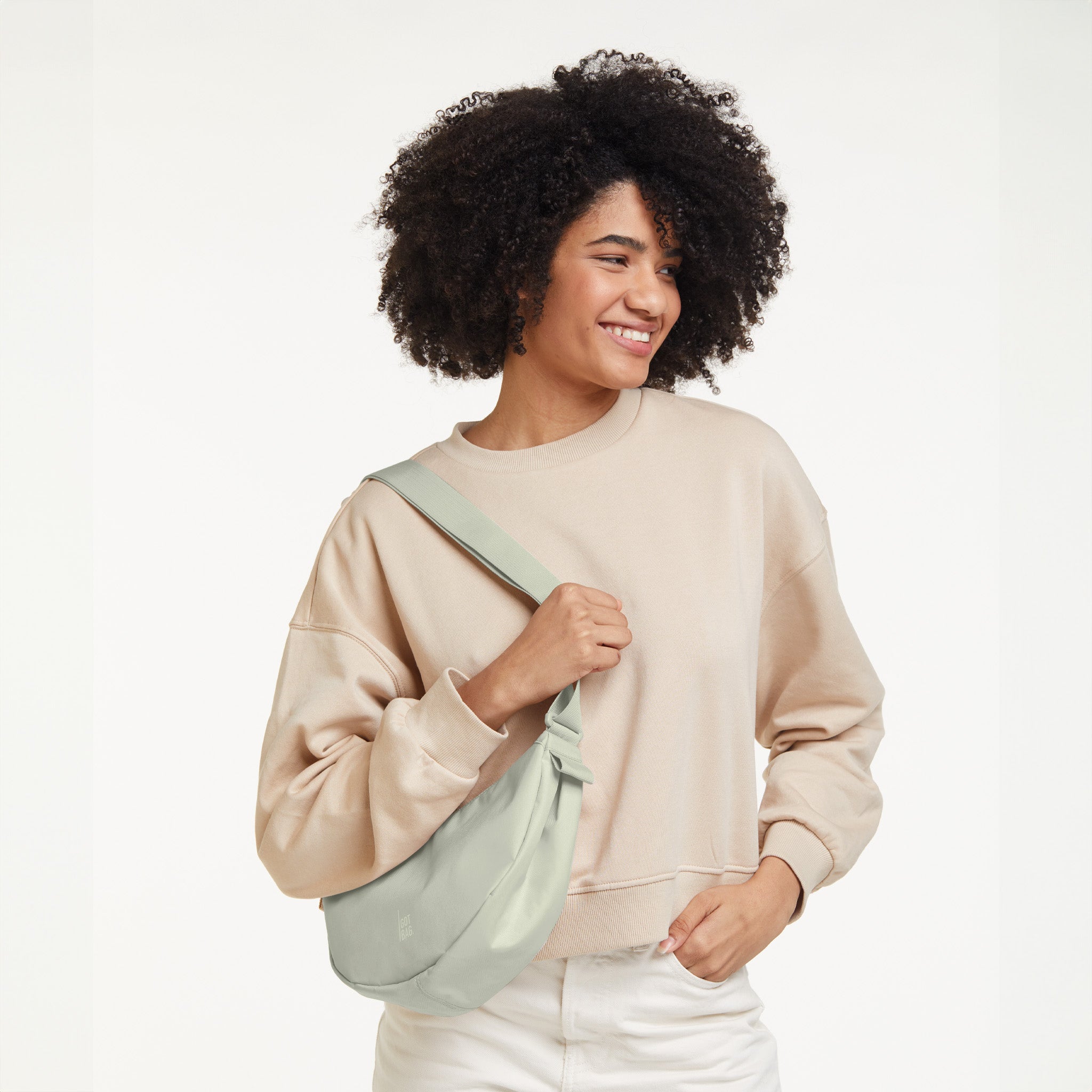 thumbnail image 2 of Sunlit Moon Bag - Gold – Immri 2 of 11