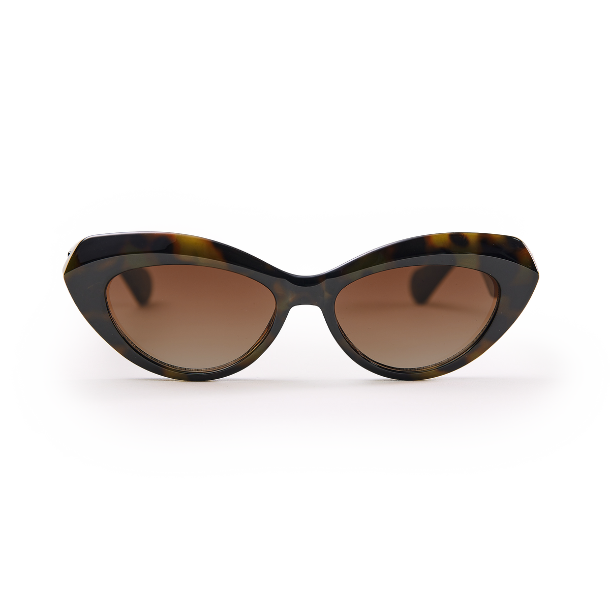 RE SHADES NO.01 RE:SHADE in tortoise als Studioaufnahme in Frontansicht.