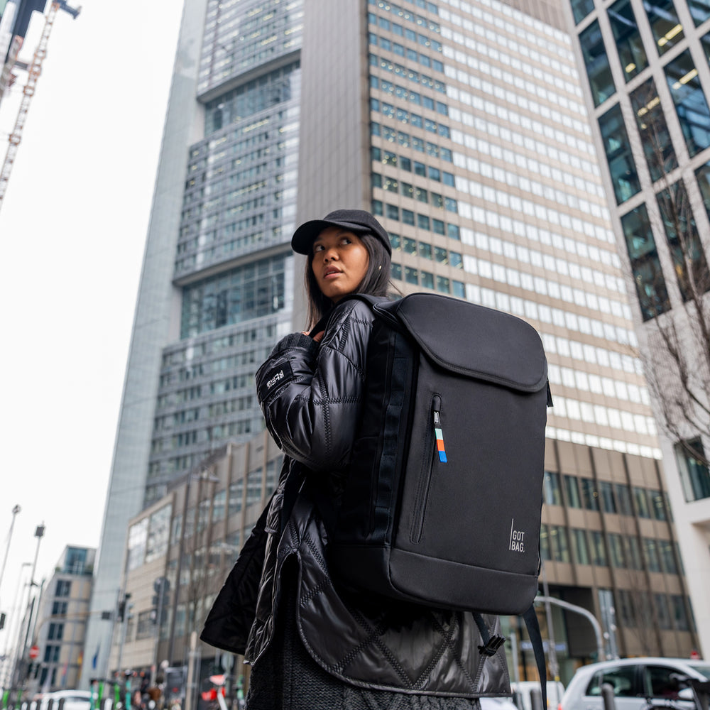 GOT BAG - World's first backpack made of recycled Ocean Impact Plastic