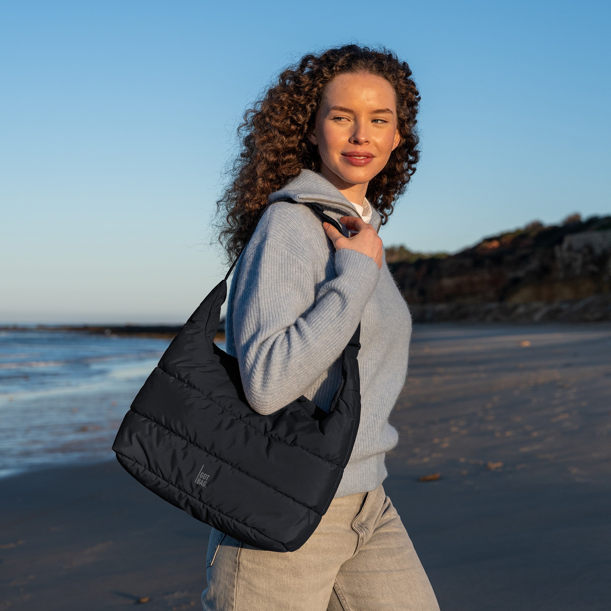 PUFFER SQUARE BAG LARGE