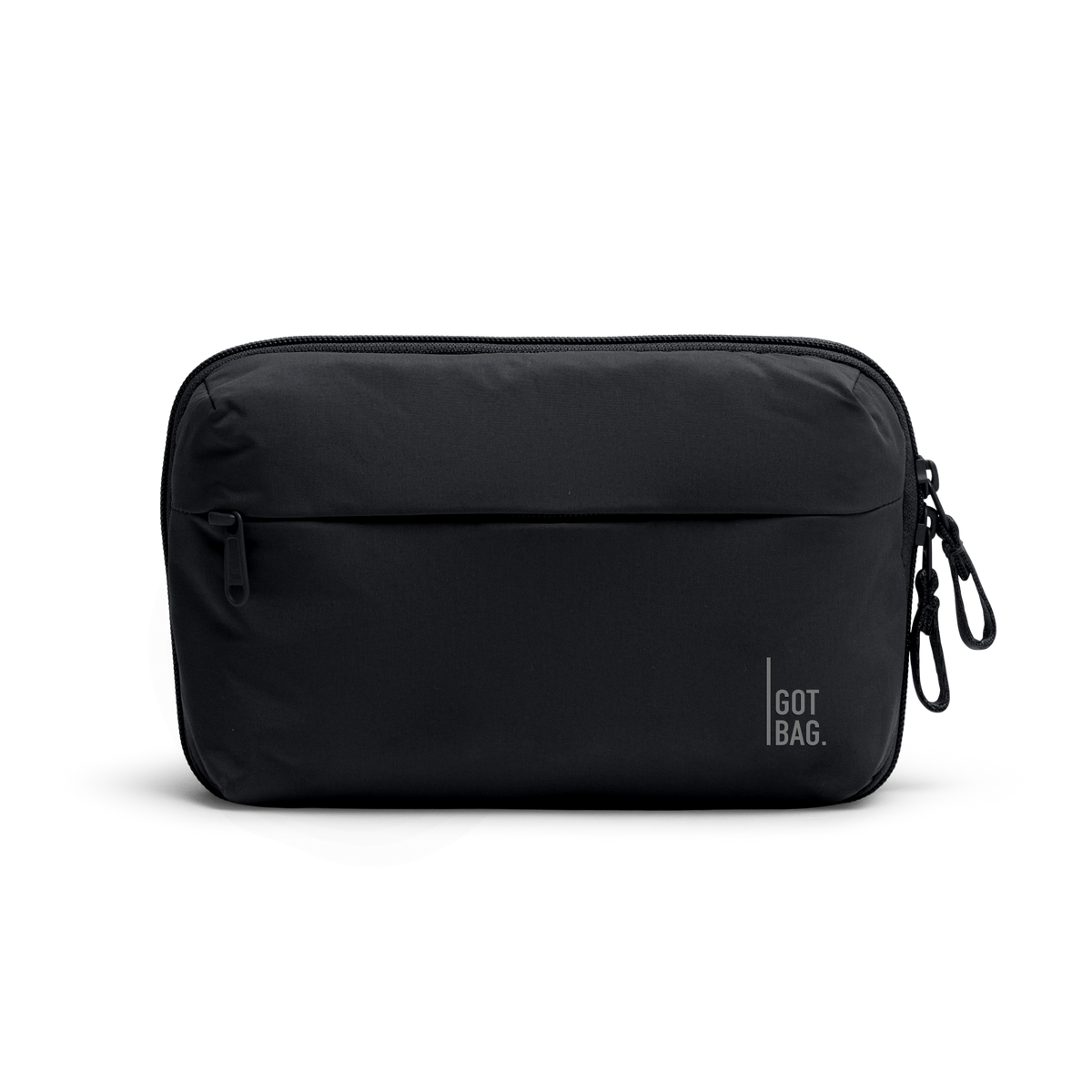 COMMUTERTECHPOUCH akcesorium in black (Czarny) jako zdjęcie studyjne od przodu.