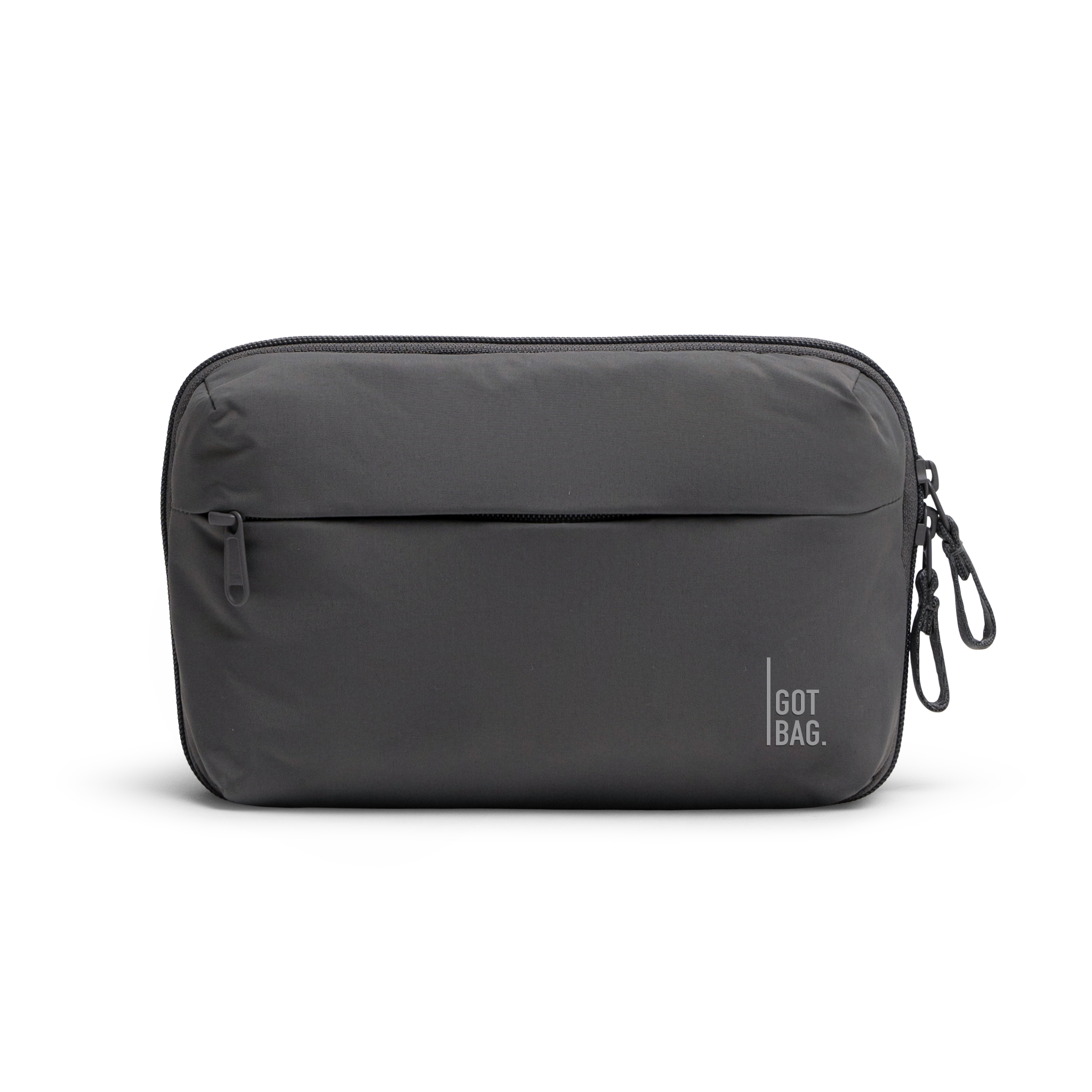 AC0441MO COMMUTERTECHPOUCH borsa in shark (grigio scuro) come scatto in studio, vista frontale.