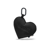 TREASURE CHARM accessory in black (classic black) as studio shot in front view.