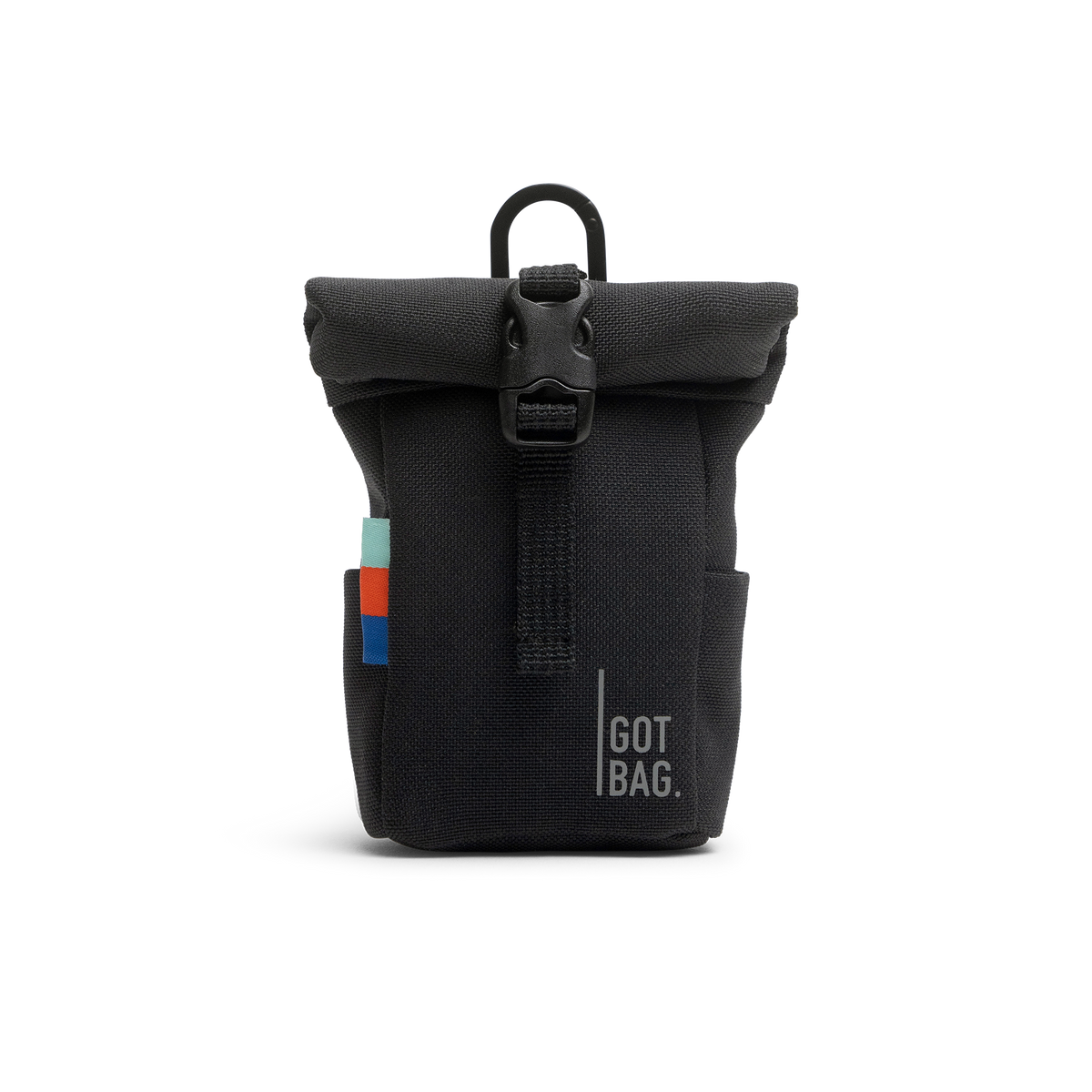 ROLLTOP CHARM Accessoires in black (Schwarz) als Studioaufnahme in Frontansicht.