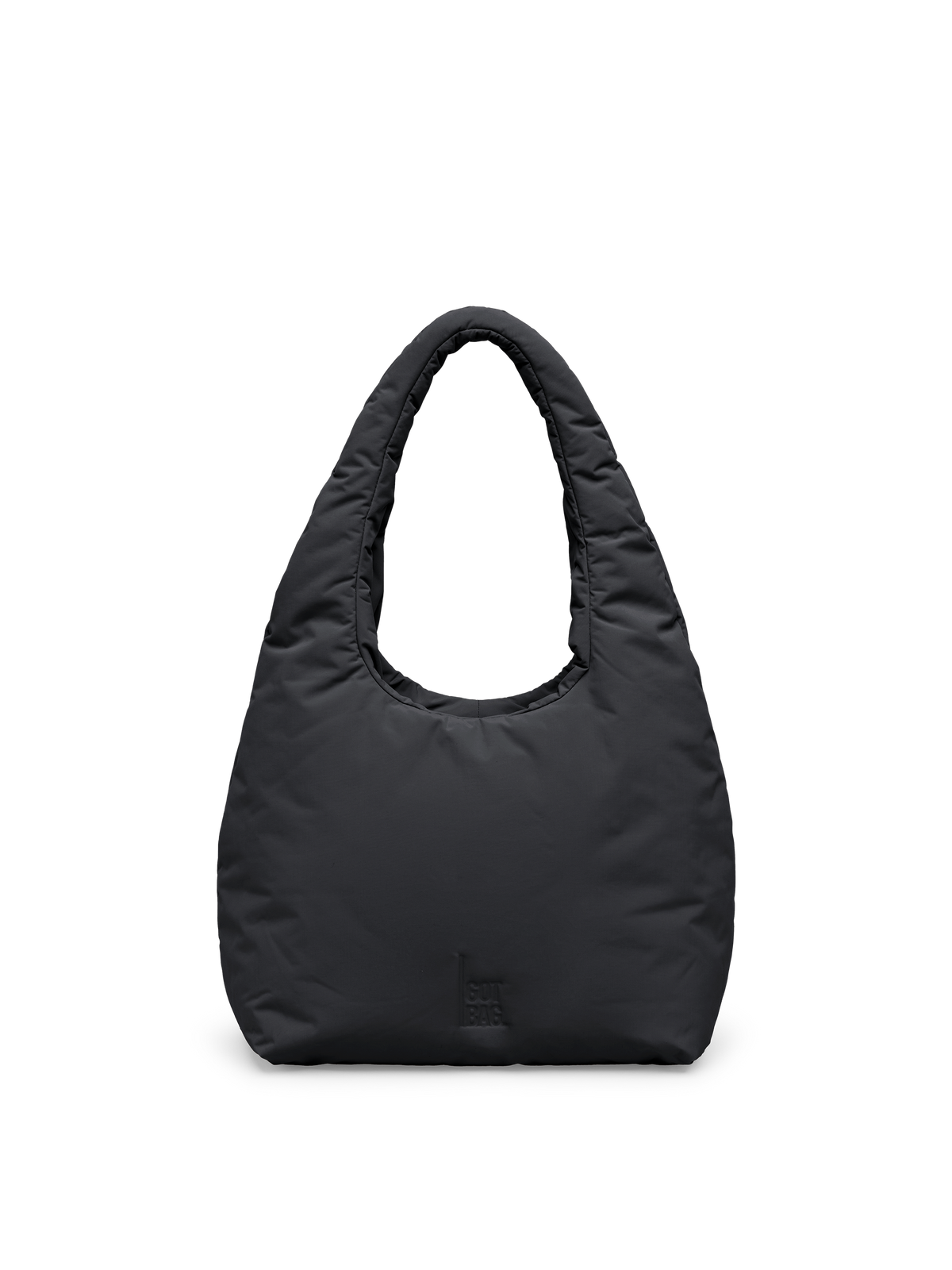 CLOUD SHOULDER BAG Tasche in black (Schwarz) als Studioaufnahme in Frontansicht.