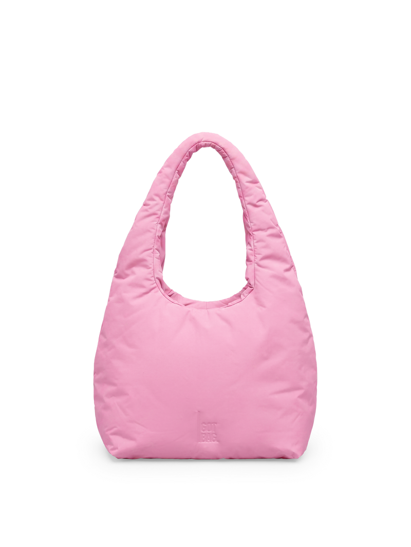 CLOUD SHOULDER BAG Tasche in sea rose als Studioaufnahme in Frontansicht.