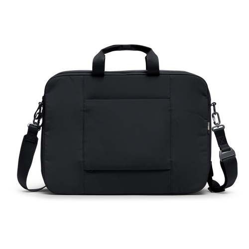 COMMUTER BAG Tasche in black (Schwarz) als Studioaufnahme in Frontansicht.