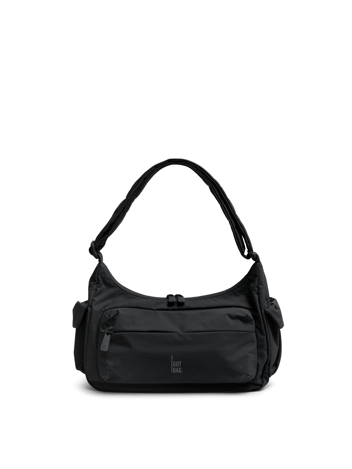 POCKETBAGSMALL torba w kolorze black (Czarny) jako ujęcie studyjne od przodu.