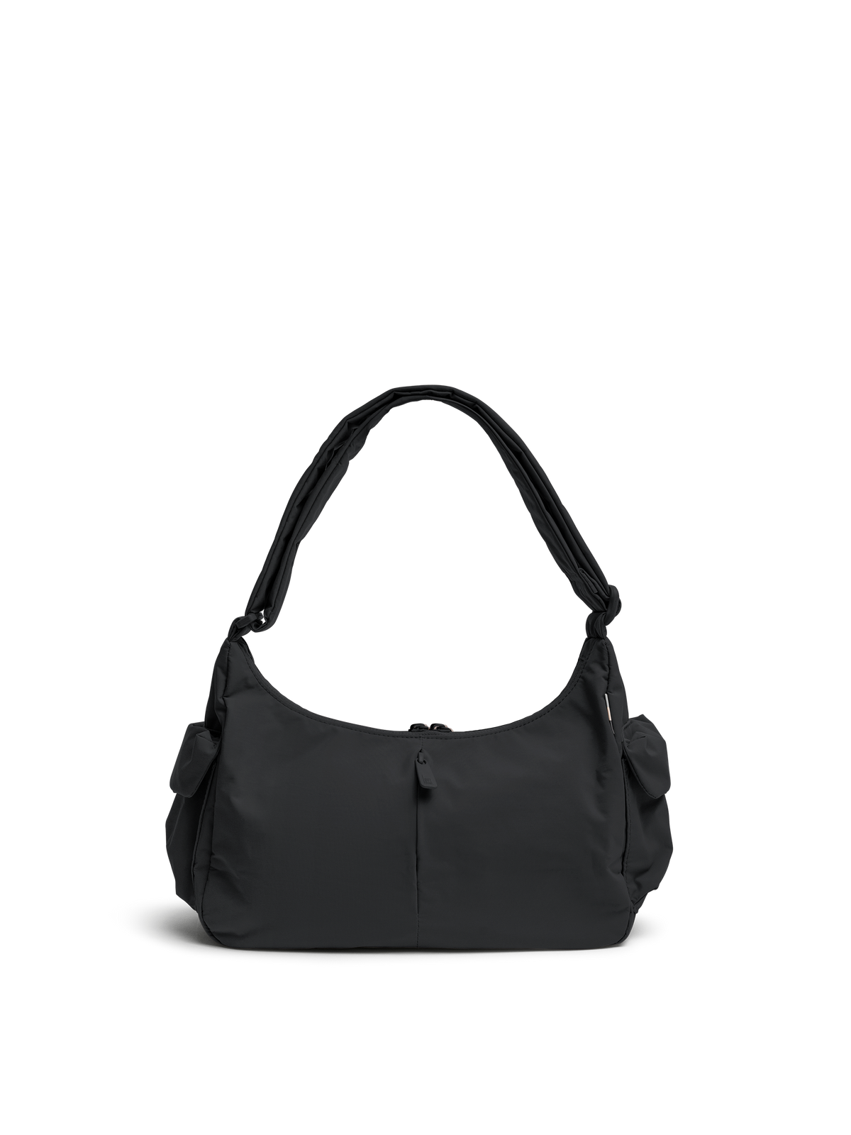 POCKET BAG SMALL Tasche in black (Schwarz) in Rückansicht.