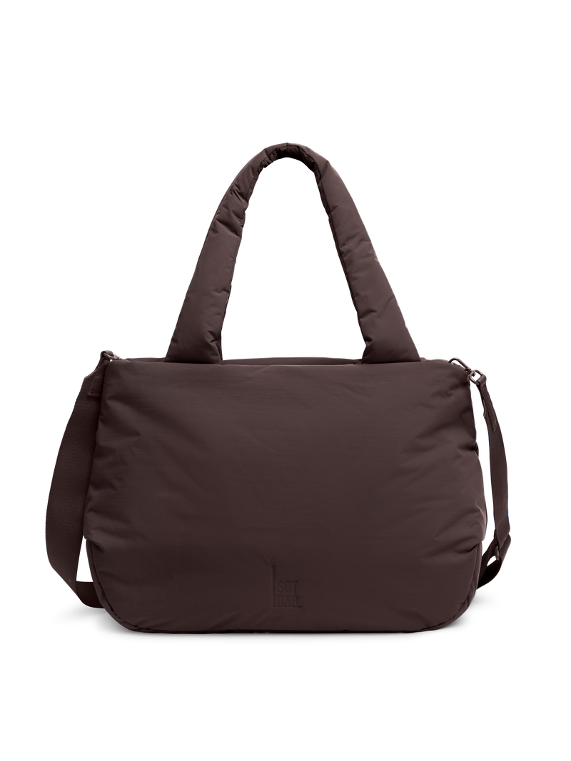 CLOUD HORIZON TOTE BAG sac en sea lion () comme une prise de vue studio en vue de face.