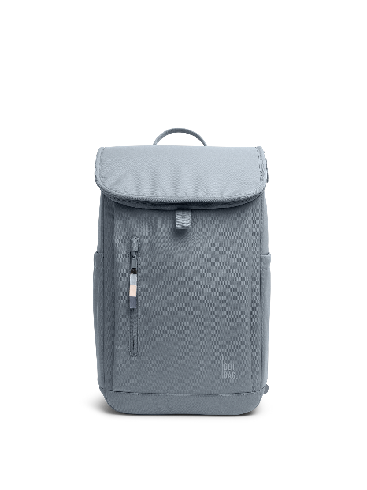 SERENE PACK Rucksack in marlin (grau-blau) als Studioaufnahme in Frontansicht.