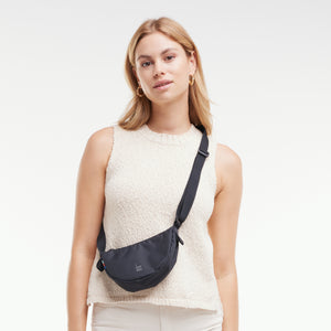 Tas puffer moon bag small