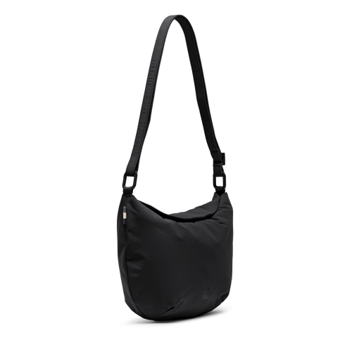 CLAM BAG Tasche in black (Schwarz) als perspektivische Ansicht.