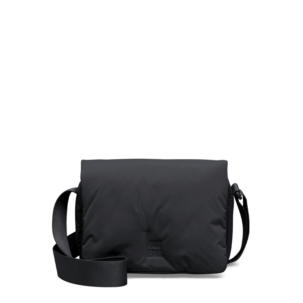 ☆NIEEH☆ CLOUD BAG_PATENT BLACK CLOUD POCKET BAG