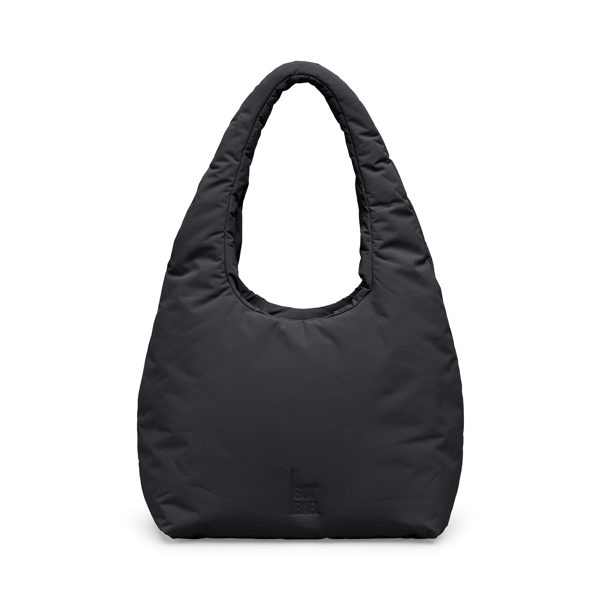 ★HEEARI★ Clover Nylon SHoulder Bag Clover Nylon Shoulder B Covernat] Clover Heart Shirring Medium Nylon Hobo Shoulder