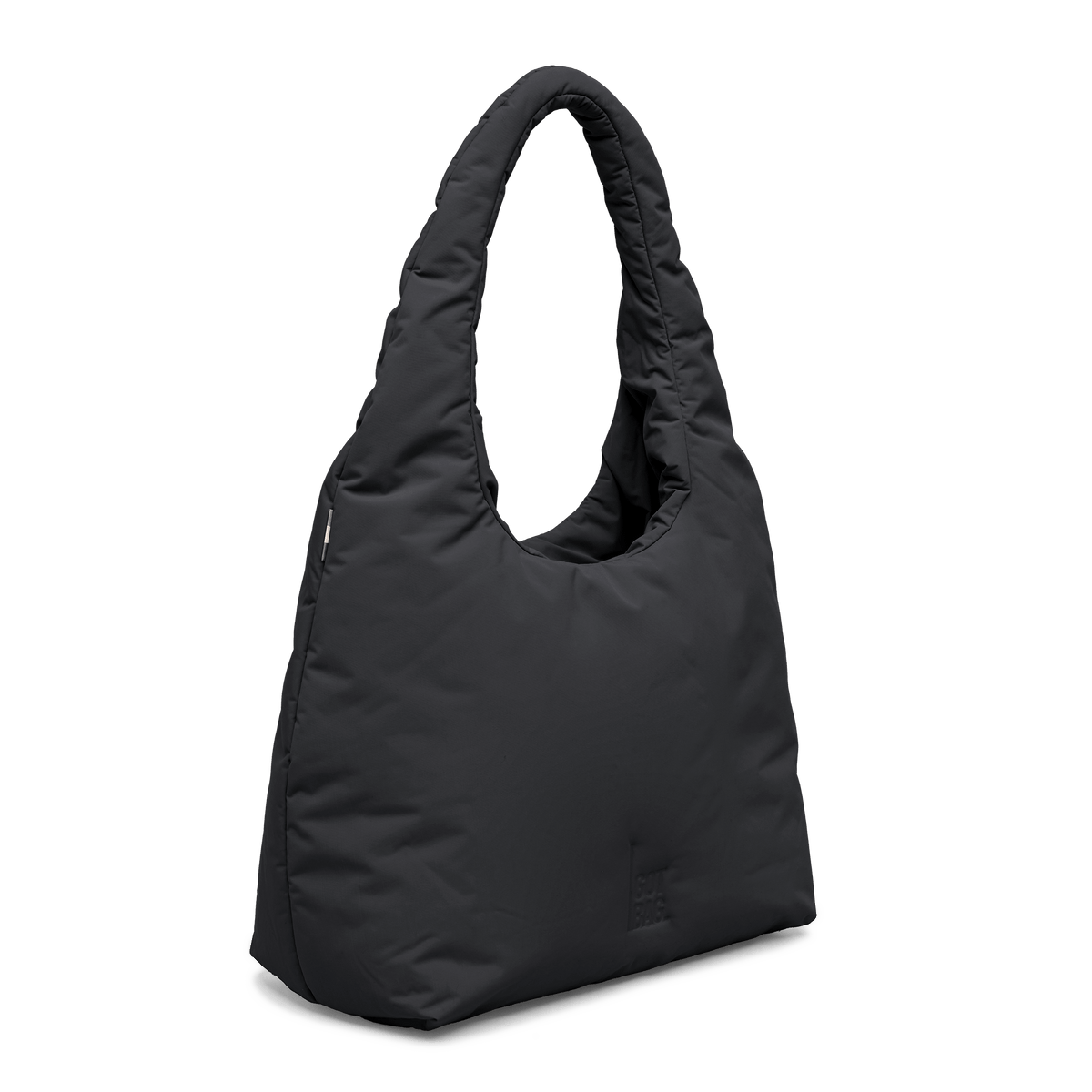 CLOUD SHOULDER BAG Tasche in black (Schwarz) in diagonaler Ansicht.