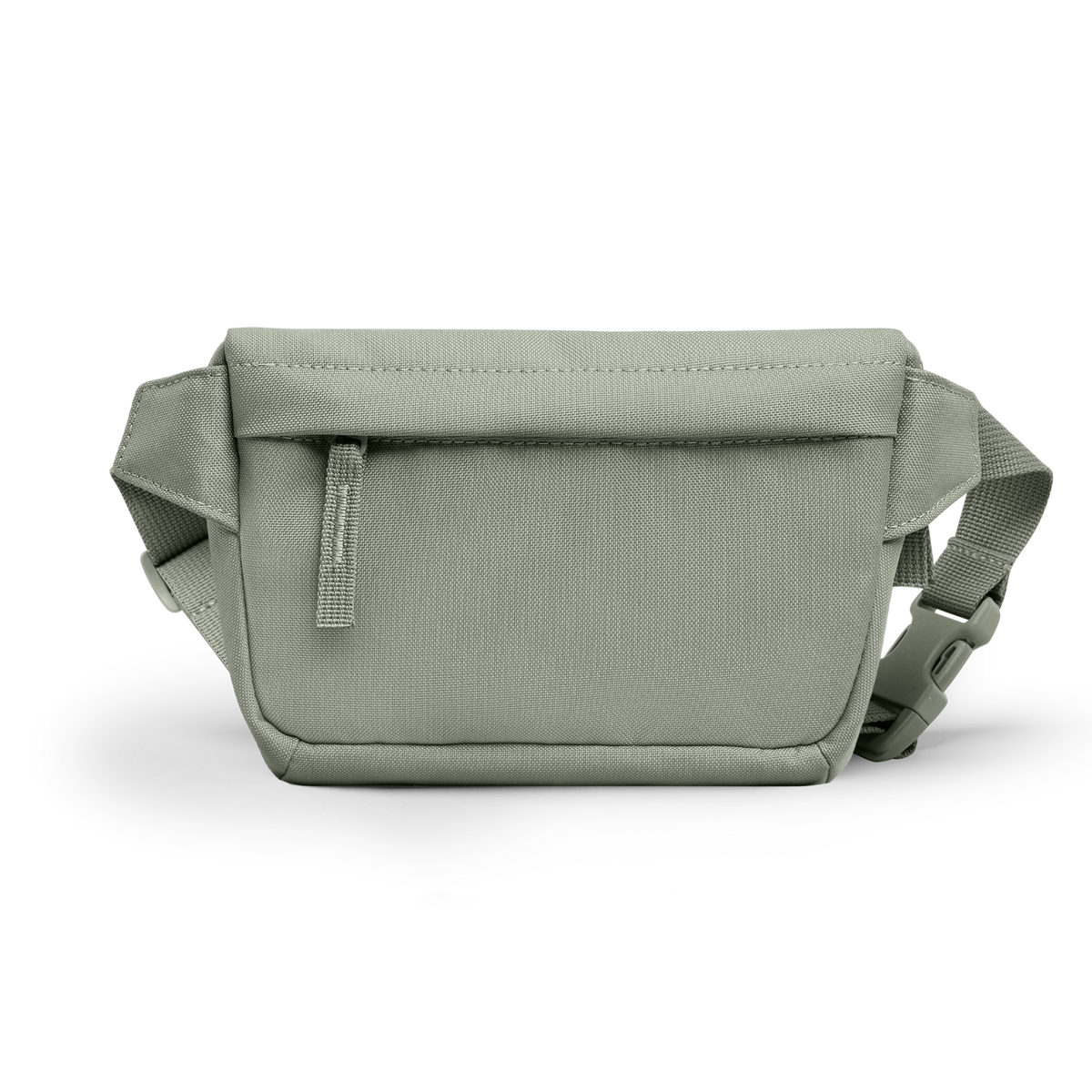 HIP BAG Tasche in bass (Salbeigrün) als Studioaufnahme in Rückansicht.