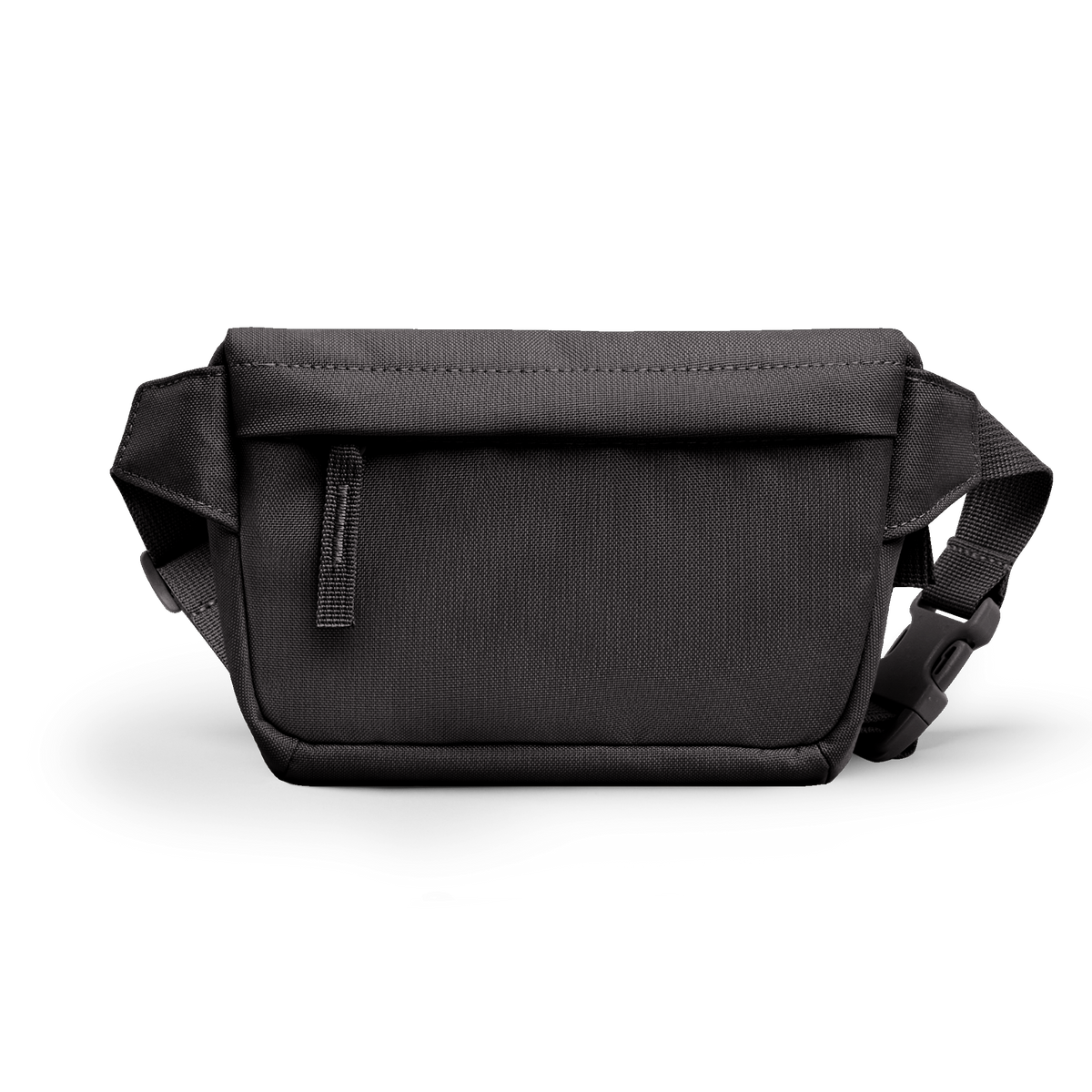 HIP BAG Tasche in mussel (dunkles Braun-Grau) als Studioaufnahme in Rückansicht.