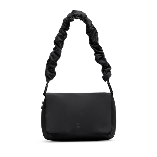 LUCID BAG bag in black (classic black) as a studio shot in front view.