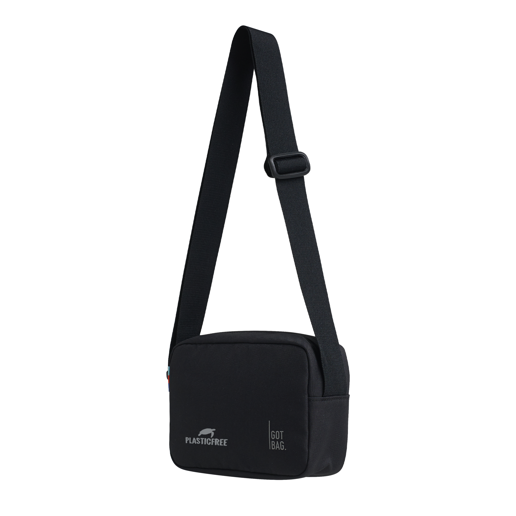 ★TOUT Y EST★ Flat Crossbody Bag BlackUP123CBG31 UP123CBG31 CROSSBODY BAG