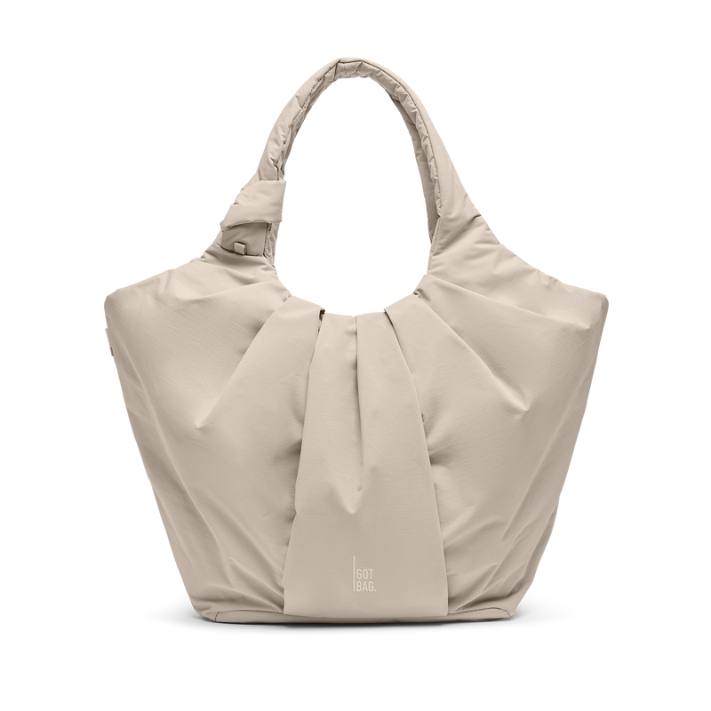 PLEAT TOTE BAG