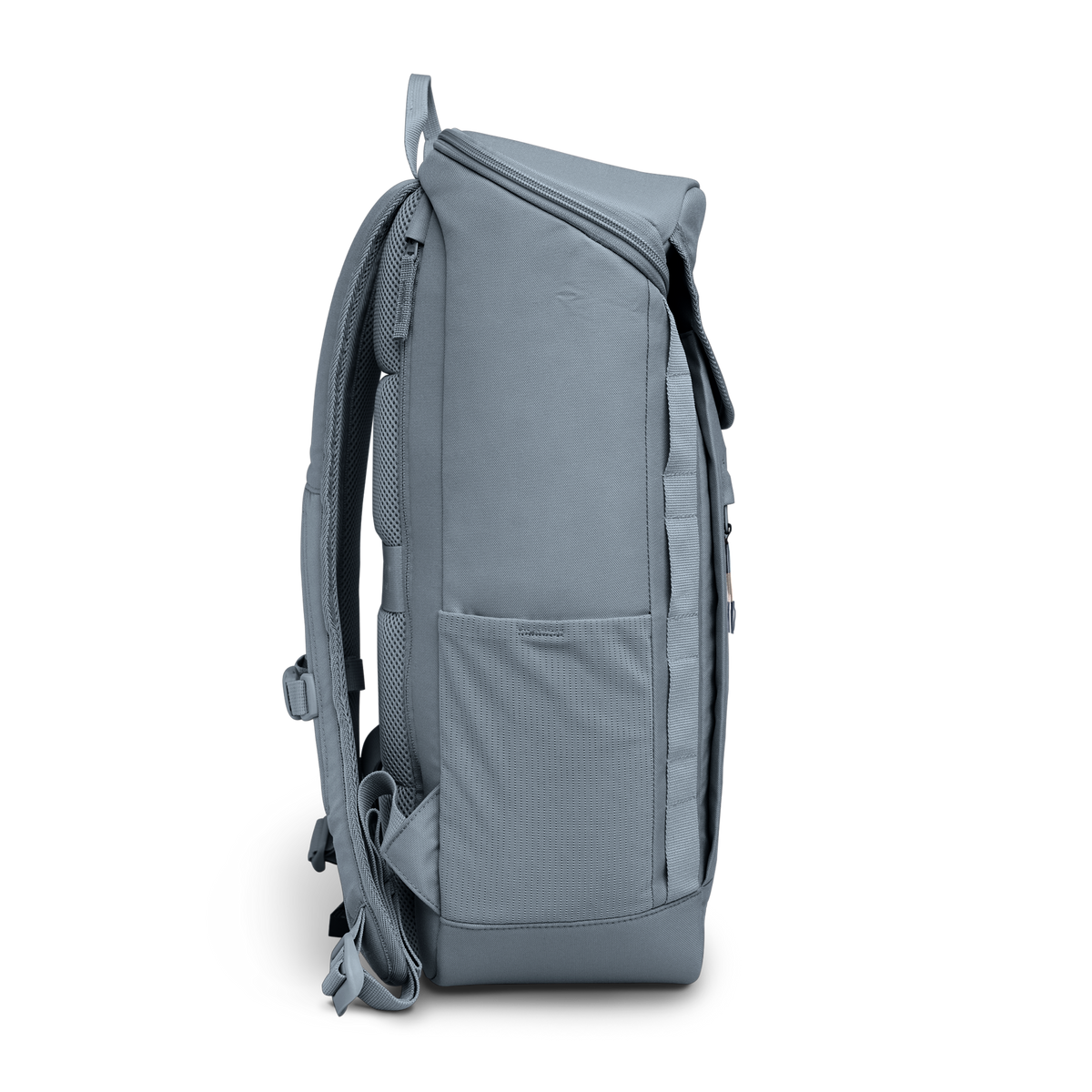 PRO PACK Rucksack in marlin (grau-blau) als Seitenansicht.