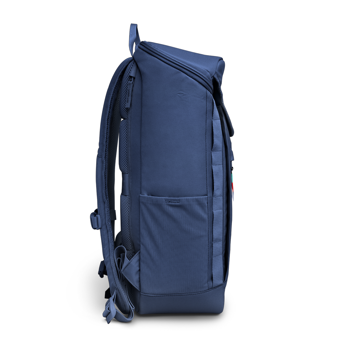 PRO PACK Rucksack in ocean blue (Marineblau) in Seitenansicht.