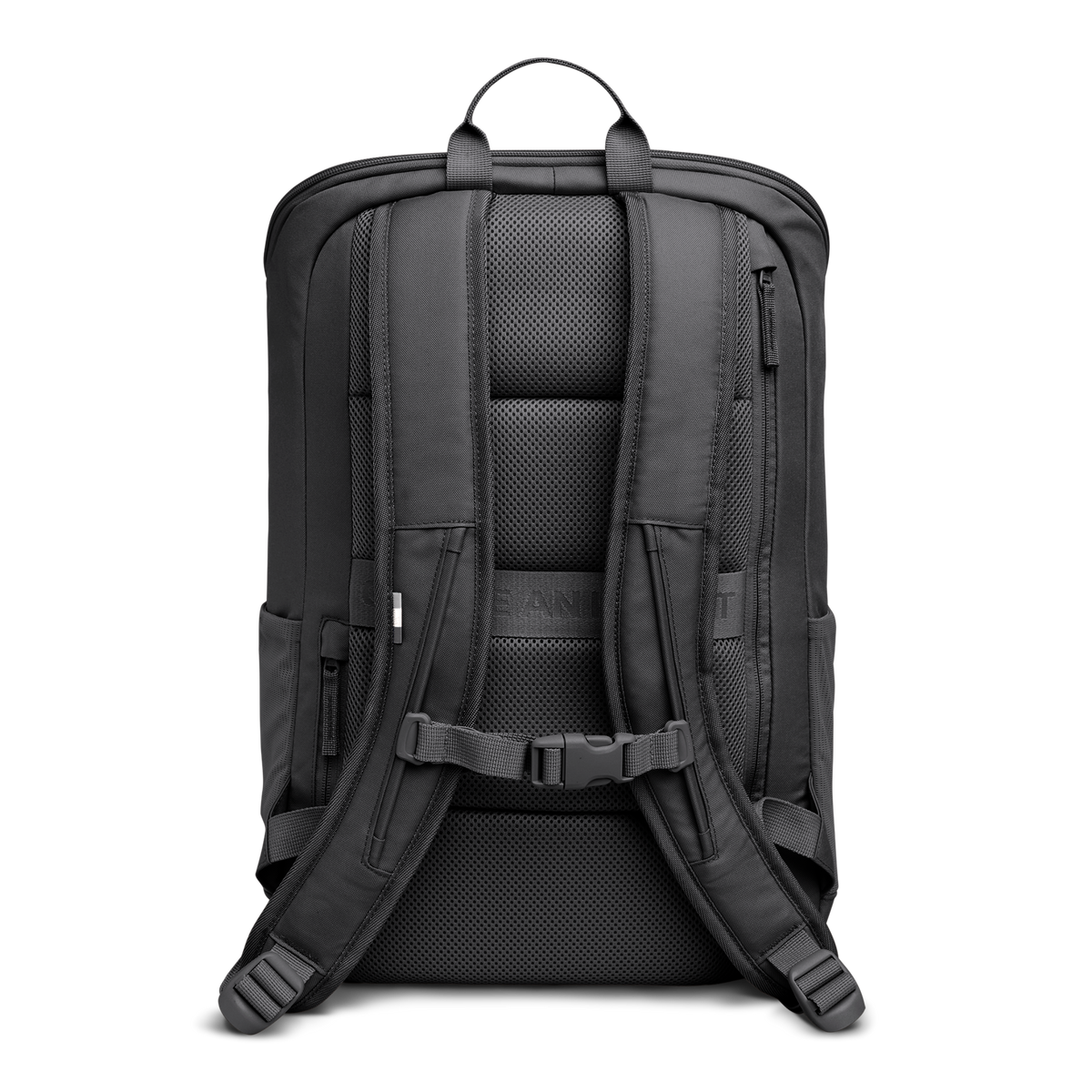 PRO PACK Rucksack in shark (Dunkelgrau) als Rückansicht.