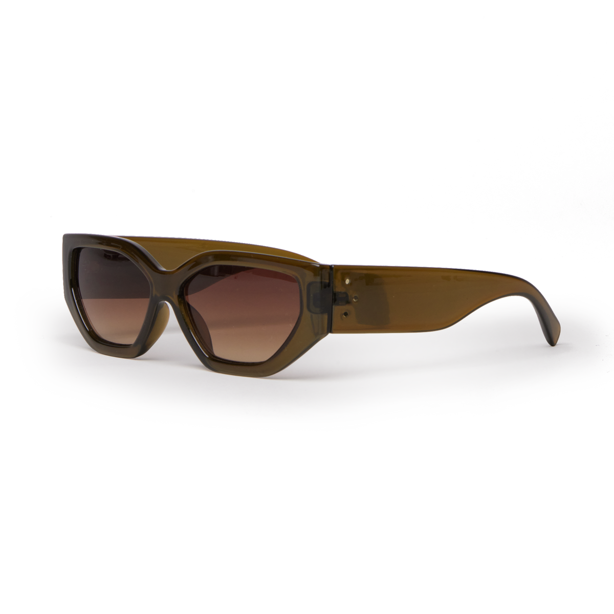 RE SHADES NO.10 RE:SHADE in trench (warmes Goldbraun) als Studioaufnahme in diagonaler Ansicht.