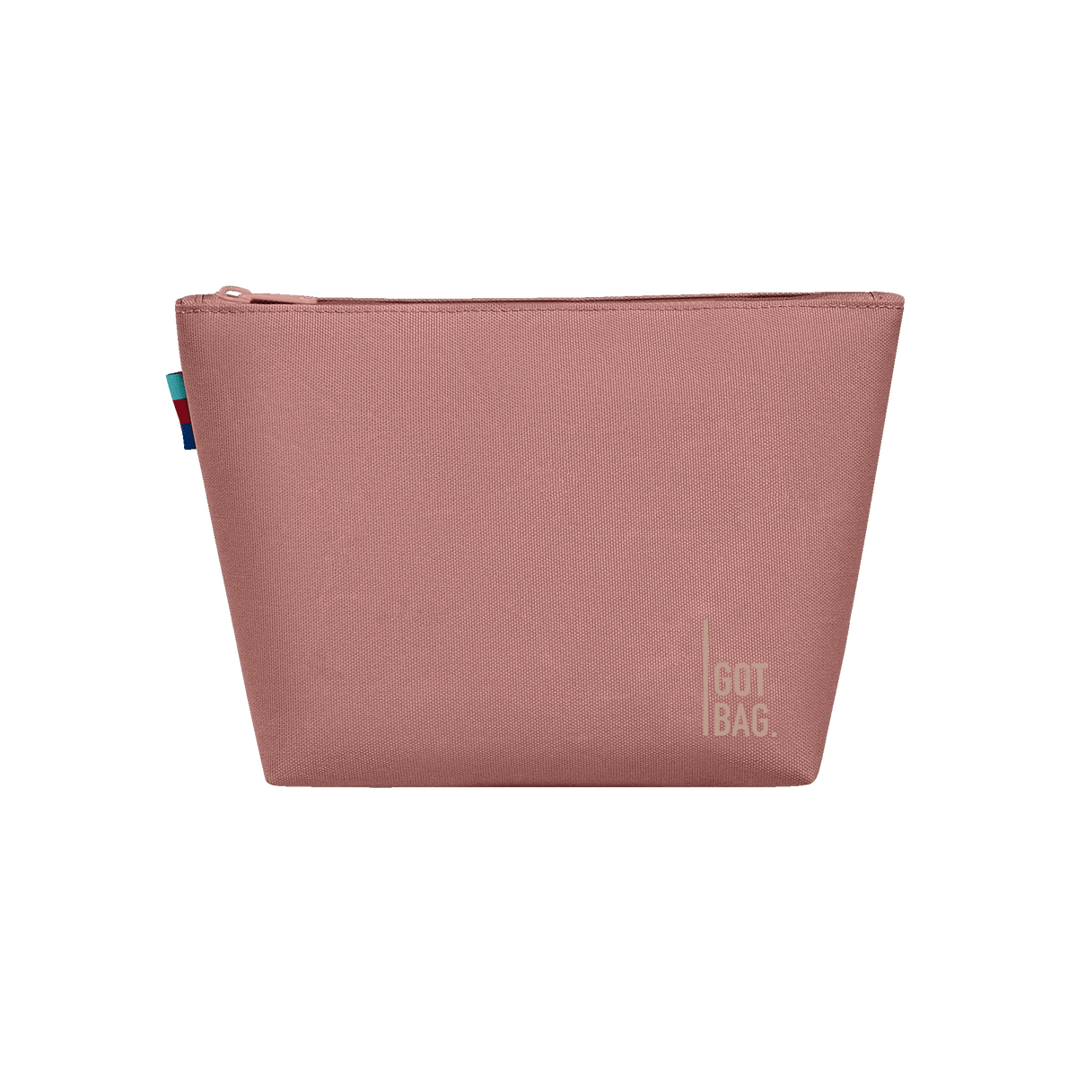 SHOWER BAG torba w lionfish (ciemnoróżowy z czerwonawym odcieniem) jako ujęcie studyjne z przodu.