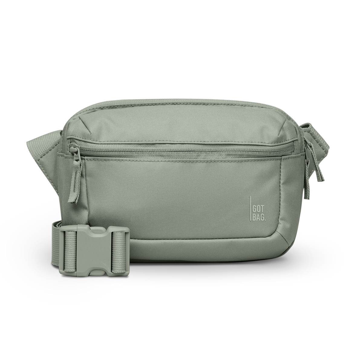 SLING BAG tas in bass (Saliegroen) als studio-opname in vooraanzicht.