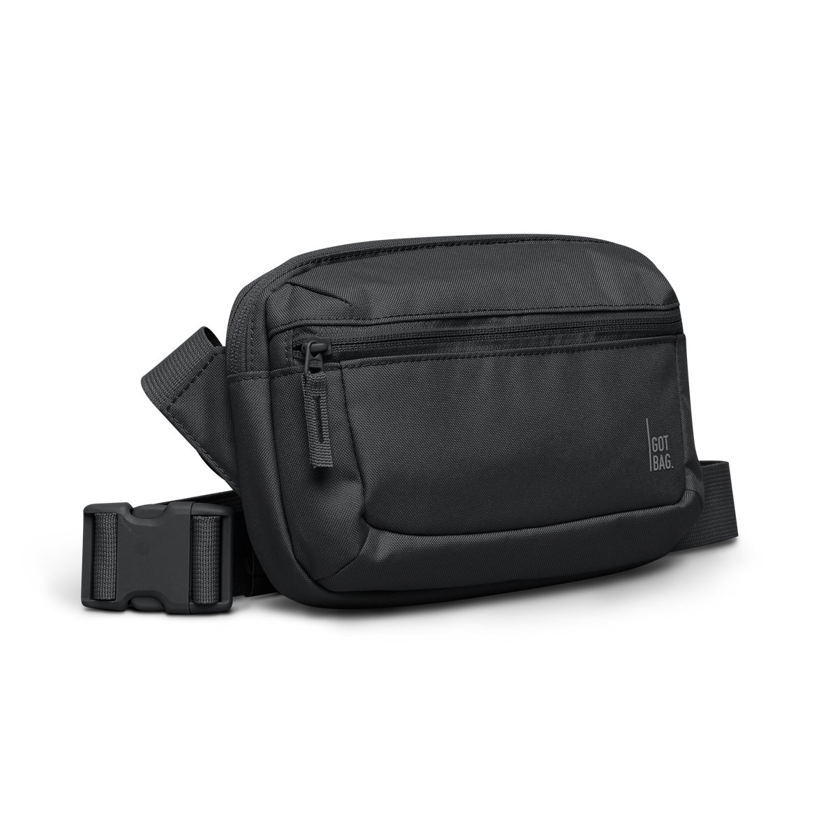 SLING BAG Tasche in black (Schwarz) in diagonaler Ansicht.