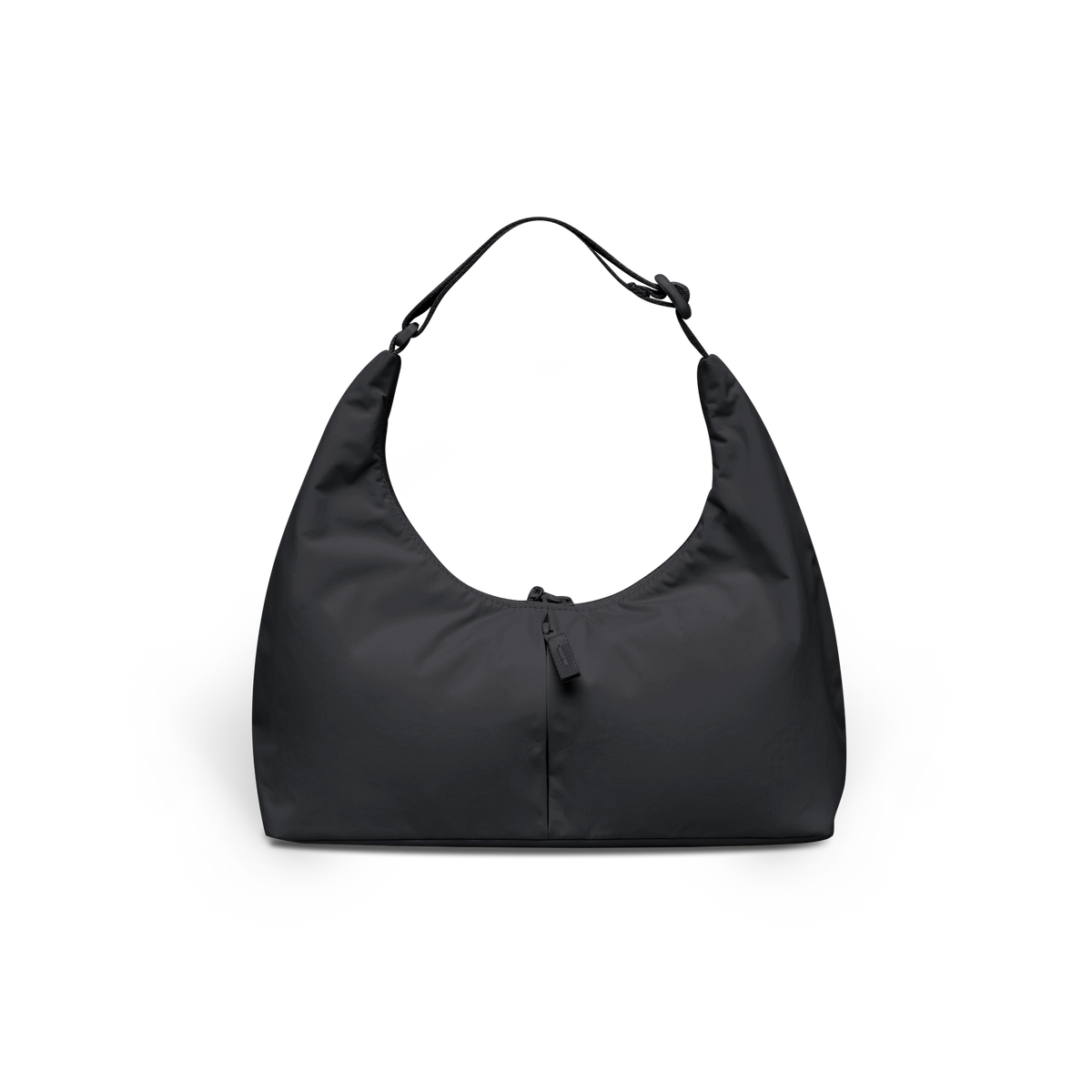 T-SHAPE BAG MINI Tasche in black (Schwarz) als Studioaufnahme in Frontansicht.