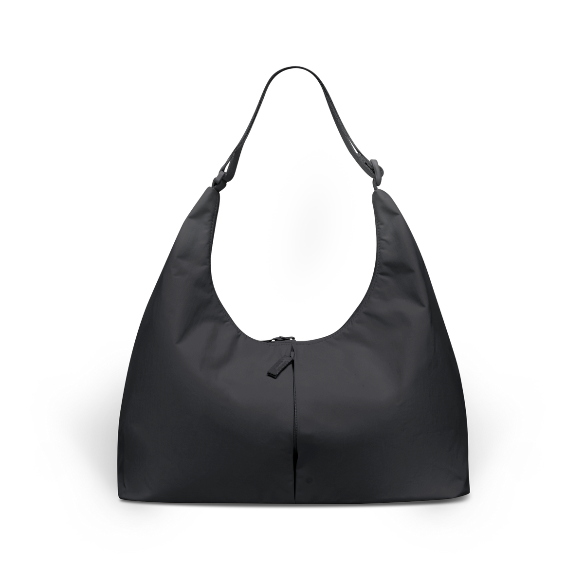 T SHAPE BAG Tasche in black (Schwarz) als Studioaufnahme in Frontansicht.