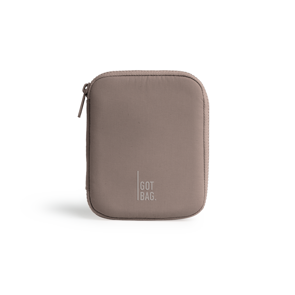 WALLET akcesorium w kolorze oyster (klasyczny brązowo-szary) jako zdjęcie studyjne z przodu.